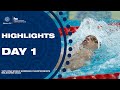 Highlights Day 1 | World #Swimming Championships Melbourne 2022