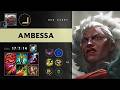 Ambessa Carry vs Ezreal - EUW Master Patch 26.11