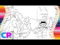 Batman Coloring Pages/Batman Uses His Batarang/Sk-Hall &amp; Ludwiig - New Beginning [NCS Release]