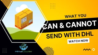 What you can and what you cannot send with DHL - what you can not send with courier - Best 1