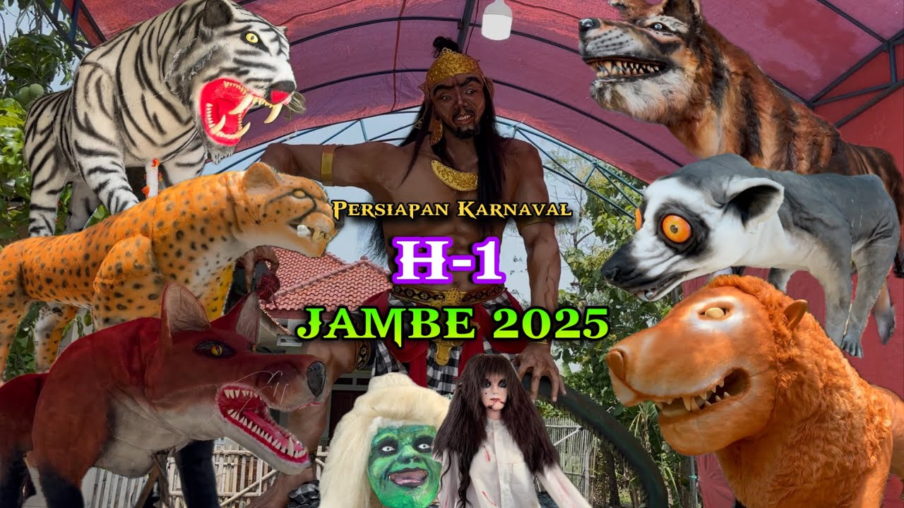 H-1 Persiapan Arak-Arakan JAMBE 2025 Kertasemaya Indramayu