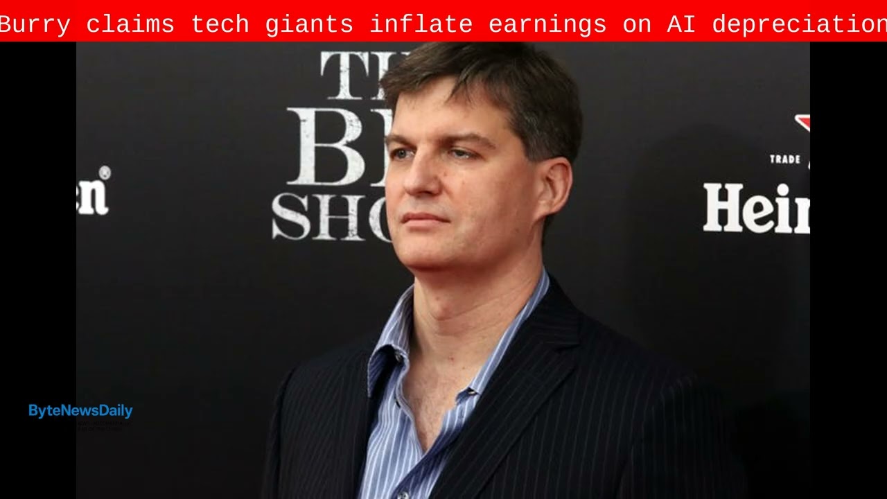 Burry claims tech giants inflate earnings on AI depreciation - Byte News Daily
