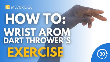 How to Do a Wrist AROM Dart Thrower