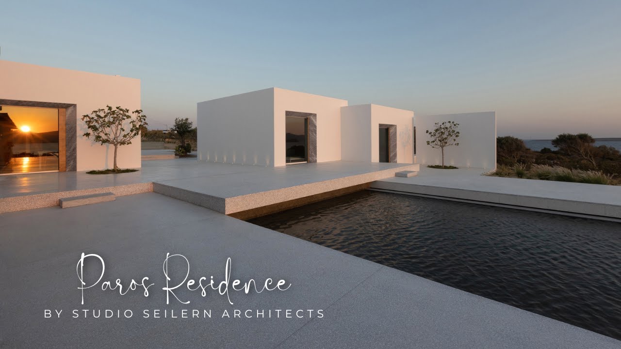 Modern Elegance on Paros: An In-Depth Tour of Studio Seilern Architects' Luxurious Greek Villa