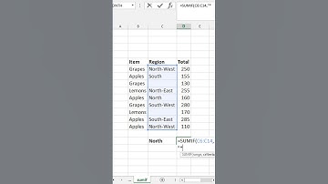 Conditional sum | Sumif contains| textual criteria | excel | #shorts