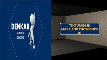 Texturing in maya and Photoshop 01