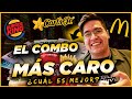 ¿Cuál es el COMBO MAS CARO? McDonalds, Carl’s Jr, Burguer King ¿Cuál ES MEJOR?