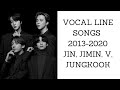 BTS VOCAL LINE SONGS COMPILATION (NOV 2020)