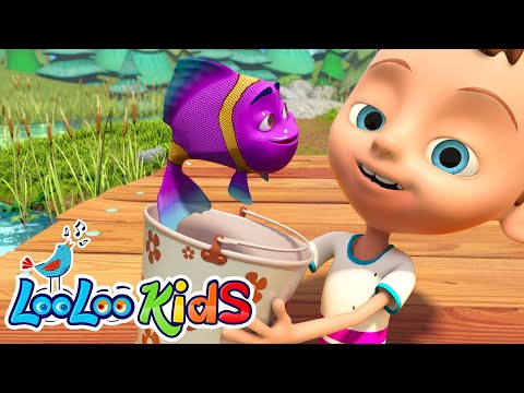 Once I Caught A Fish Alive Let S Have Fun Together LooLoo Kids Nursery Rhymes Compilation 