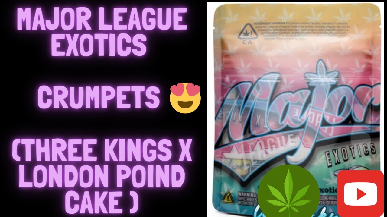 Crumpets from Major League Exotics - (Three Kings x London Pound Cake) Close up