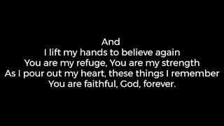 I lift my hands by Chris Tomlin
