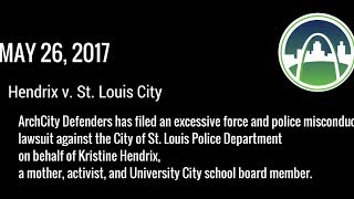 ArchCity Defenders Files Police Brutality Lawsuit on Behalf of Ferguson Activist