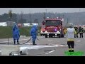 GEFAHRGUTEINSATZ: GROSSEINSATZ FEUERWEHR || A8 || [VOLLSPERRUNG = STAU] || Großaufgebot - [E]