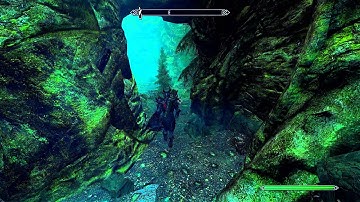 The Elder Scrolls V Skyrim FXAA Mod Night and Dungeon Demonstration