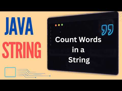 How to Count Words in a String in Java | Simple Logic Explained
