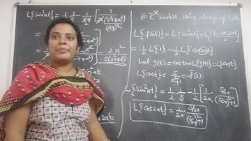 JNTU B.Tech M1 Maths. Changing of Scale Property applied on problems of Laplace Transforms.