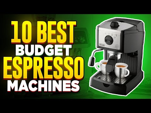 Top 10 BEST budget espresso machines in 2022 (under $200!!)