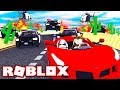 POLICE CAR CHASE IN ROBLOX! (ROBLOX VEHICLE SIMULATOR)