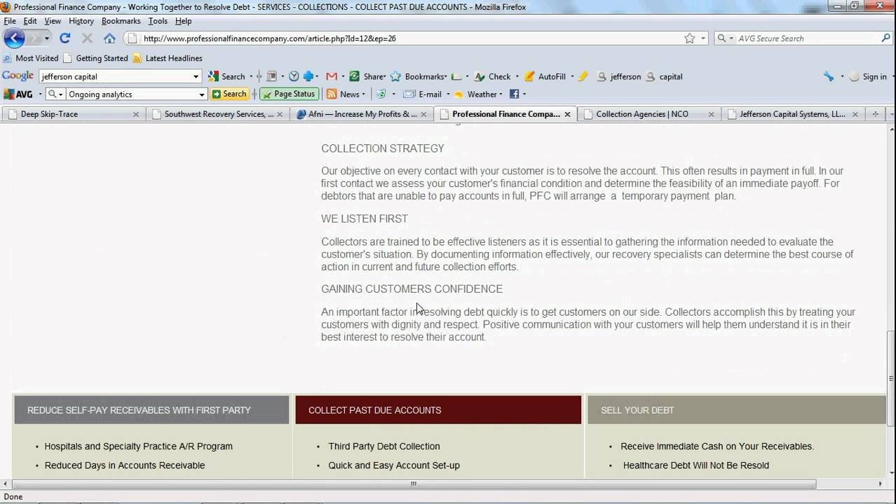 h i credit solutions collection company services and what they emmediate credit solutions