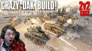 2v2 CAST - CRAZY DAK BUILD - Top 100 - Company of Heroes 3