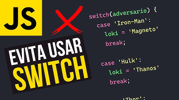 ❌ EVITA usar SWITCH en tu JAVASCRIPT - (Buenas Prácticas ✅)