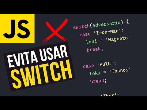 ❌ EVITA usar SWITCH en tu JAVASCRIPT - (Buenas Prácticas ✅)