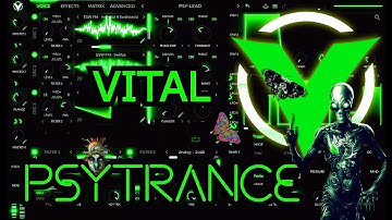 Psytrance Leads/Sequences in VITAL upcoming preset pack demo! | #howto #psytrance #tutorial #presets