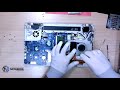 Toshiba Satellite L850 - Disassembly and cleaning