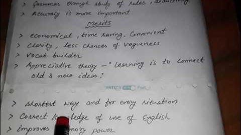 GRAMMAR TRANSLATION METHOD