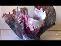How to make this stylish resin bowl using sheets of plastic and resin