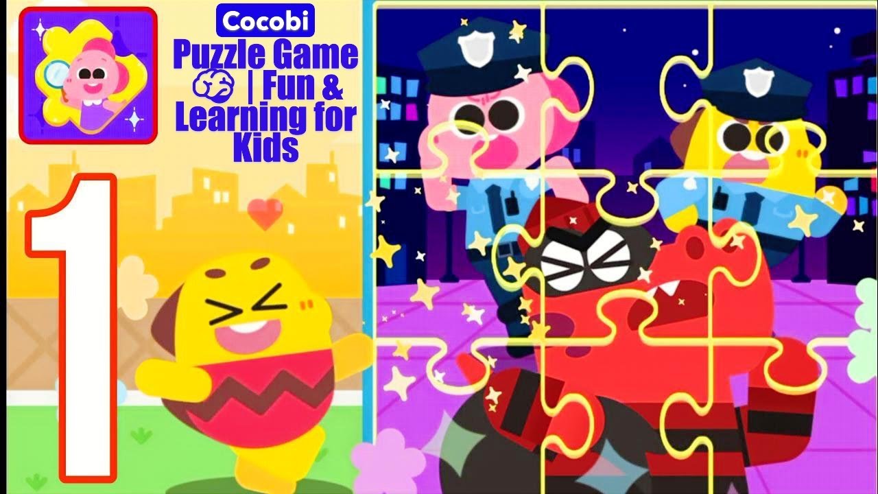 LIVE Cocobi Puzzle Game Fun Learning For Kids Cocobigamer 