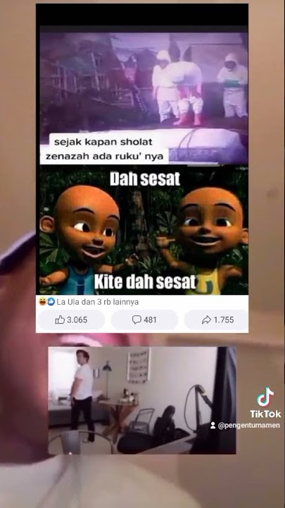 Meme sesat kita dah sesat Upin ipin