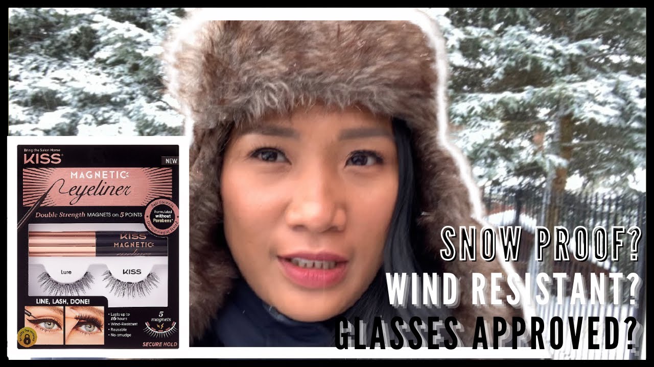 Basic review of kiss magnetic false lashes and liner. Is it worth it?