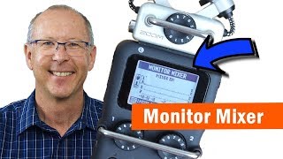 Setting up the Monitor Mixer | Zoom H5 Recorder