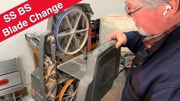 Shopsmith Bandsaw Blade Change