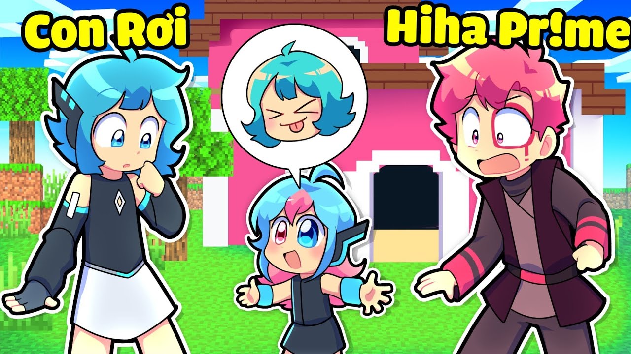 Yummie thử lòng Hiha Prime BẰNG CÁCH GIẢ LÀM CON RƠI trong Minecraft 🤣🤩