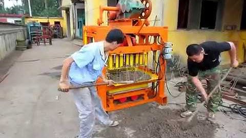 CANMAX QT4-40 Small Manual Concrete Block Making Machine