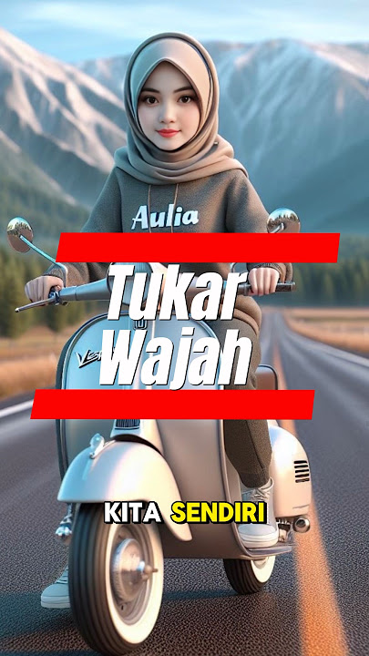 Cara mengubah/menukar gambar kartun menjadi wajah kita sendiri #ai #remaker #faceswap#shortvideo