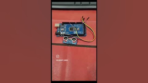 Object Detection using Ultrasonic Sensor