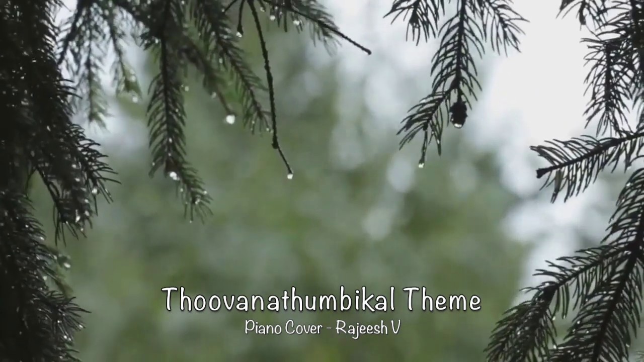 Thoovanathumbikal Theme   Johnson  Master  Piano Cover  Rajeesh V Theme Series  80s Theme