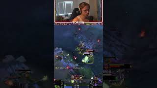 This Save from Topson on Pugna is CRAZY in Dota 2 #outplay #dota2 #gaming #outplayed