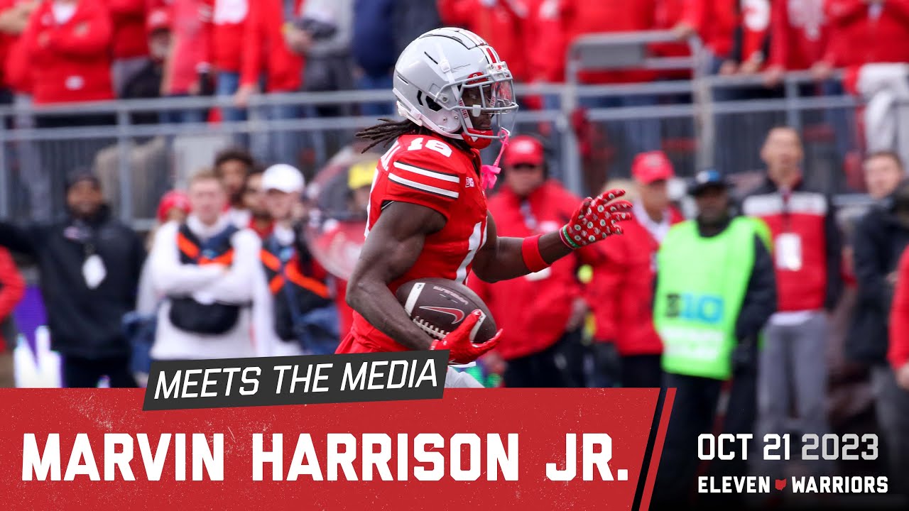 Marvin Harrison Jr. recaps dominant 11-catch, 162-yard day against