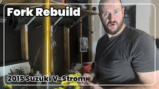 Suzuki V-Strom Fork Rebuild!!