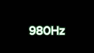 980Hz Tone Test: Speaker and & Headphone Frequency Response Test