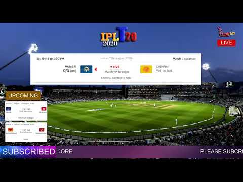 IPL T20 live score - YouTube