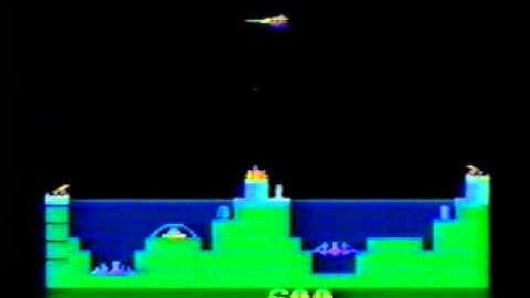 Atari VCS/2600 Atlantis (Imagic) frying trick