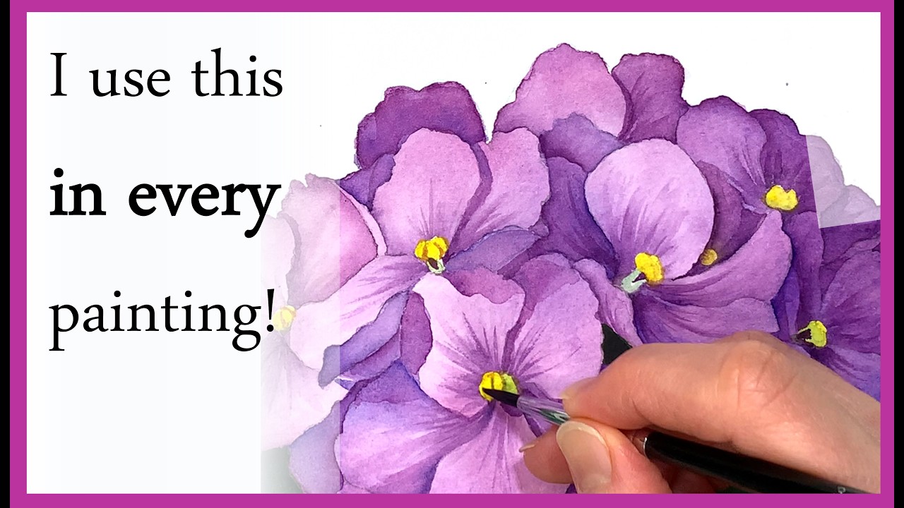 The Watercolor Tip I Use in Every Painting