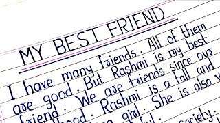 'My Best Friend' Essay // Essay on My Best Friend // My Best Friend // My friend essay // Best Frien screenshot 5