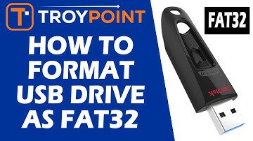 How to Format Any Drive as FAT32