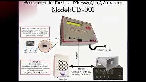Automatic school bell